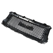 DURAFORCE Glossy Black Front Hood Mesh Grille Replacement For GMC Sierra 1500 2014 2015