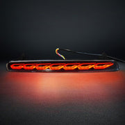 DURAFORCE Rear Bumper LED Reflector Lights Pair For 2023 2024 Honda CR-V CRV Smoked Lens