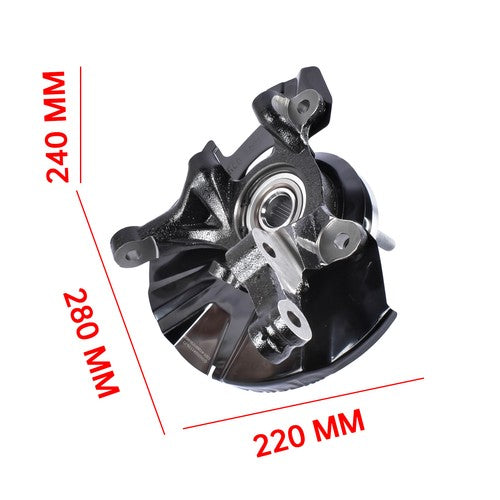 DURAFORCE Front RH Steering Knuckle Assembly Fits Kia Rio Rio5 Hyundai Accent 2006-2011