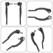 DURAFORCE For Chevrolet GMC 2002-07 V8/L6 8× Inner&Outer Tie Rods Upper Lower Ball Joints