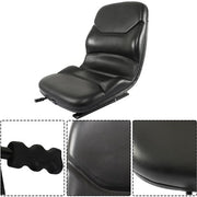 DURAFORCE For Case Backhoe Loader 580C 580D 580E 580L 580M Skid Steer Loader Black Seat