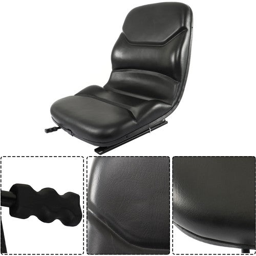 DURAFORCE For Case Backhoe Loader 580C 580D 580E 580L 580M Skid Steer Loader Black Seat
