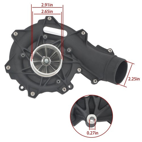 DURAFORCE Supercharger Assembly 420893588 For Sea Doo Seadoo GTX RXP RXT 300 2016-2024