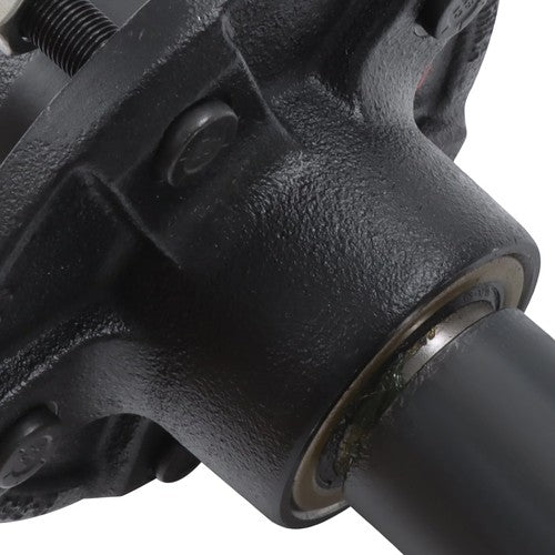 DURAFORCE [2-Pack] New Pre-assembled For 5-Lug-4.5" Trailer Hub Kit and Round #84 Spindle