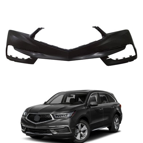 DURAFORCE Fit For Acura MDX Plastic Primed Front Bumper Cover 2017 2018 2019 2020