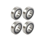DURAFORCE 4Pcs 62/32-2RS Bearings 32×65×17mm Double Rubber Seals Deep Groove Ball Bearing