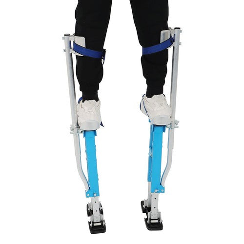 DURAFORCE Aluminium Drywall Stilts Tool 18-30" Stilt Adjustable Height Painter Stilt New