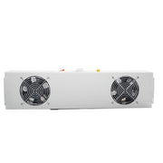 DURAFORCE Industrial Ionizing Air Blower Anti Static Suspended 110V 2-Fan with Light White