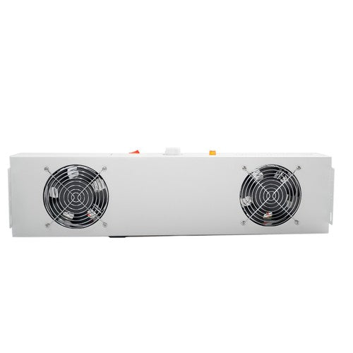 DURAFORCE Industrial Ionizing Air Blower Anti Static Suspended 110V 2-Fan with Light White