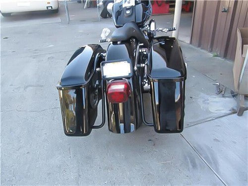 DURAFORCE Saddlebag Saddle Bags Conversion Bracket For Harley Heritage Softail 1986-2017