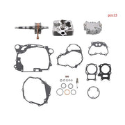 DURAFORCE For Honda TRX250 Rebuild kit Crankshaft+cylinder head+overhaul pad 13000-HM8-A40