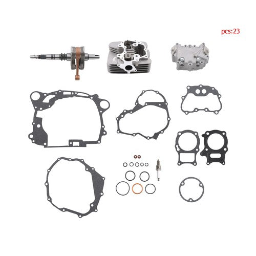 DURAFORCE For Honda TRX250 Rebuild kit Crankshaft+cylinder head+overhaul pad 13000-HM8-A40