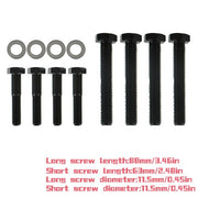 DURAFORCE Black Plastic Rivets Fasteners Compatible For Ford F150 F250 F350 F450 2015-2021