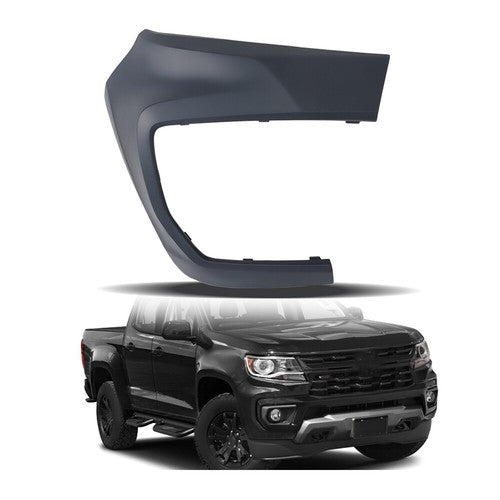 DURAFORCE Suit For 21-22 Chevy Colorado Plastic Black Front Passanger Side Bumper Cover