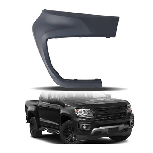 DURAFORCE Suit For 21-22 Chevy Colorado Plastic Black Front Passanger Side Bumper Cover