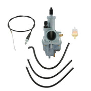 DURAFORCE Carburetor & Throttle Cable For Kawasaki Bayou 220 250 1988-2011 KLF220 KLF250A