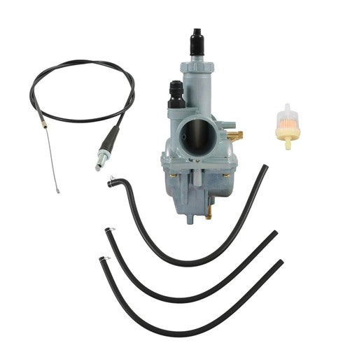 DURAFORCE Carburetor & Throttle Cable For Kawasaki Bayou 220 250 1988-2011 KLF220 KLF250A