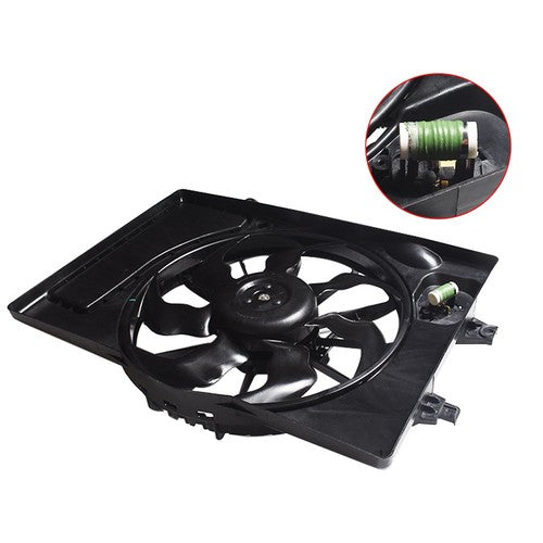 DURAFORCE HY3115156 AC Radiator Cooling Fan Assembly For Elantra GT 2018 2.0L 25380F2000