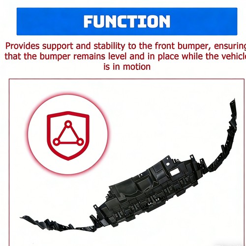 DURAFORCE For 15-18 FORD FOCUS Front Bumper Cover Support Mounting Kit Bracket F1EZ17C897C