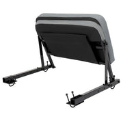 DURAFORCE Folding Frame Rear Seat Backrest Driver Riding Support Thick Cushion For ATV
