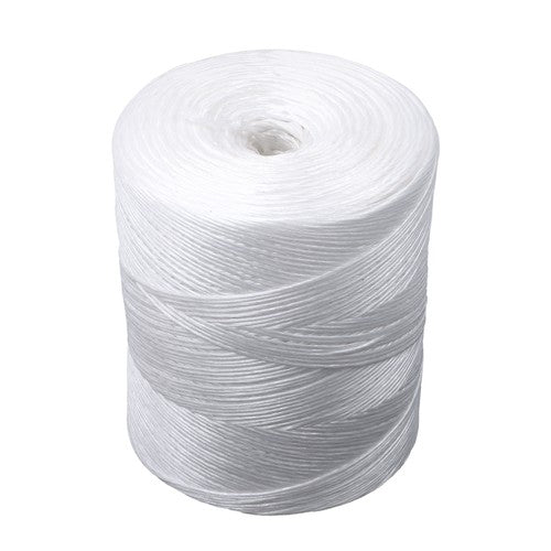 DURAFORCE 6300ft 156lbs Tensile Strength Polypropylene Tying Twine white, Polypropylene