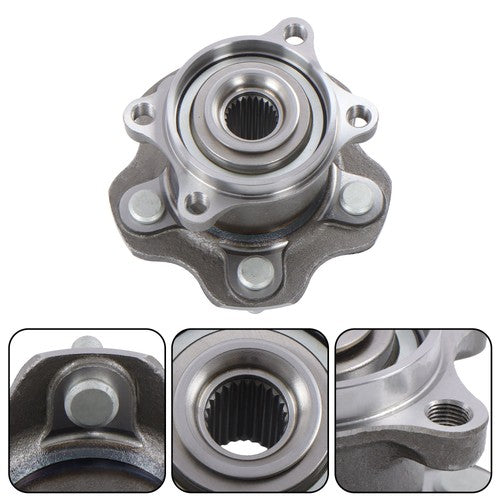 DURAFORCE For Nissan Rogue 2008-2013 AWD Front & Rear LH & RH 2.5L L4 4× Wheel Hub Bearing