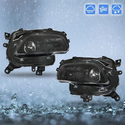 DURAFORCE Driver + Passenger Pair Headlights Fit For Jeep Cherokee 2014-2018 Headlamps