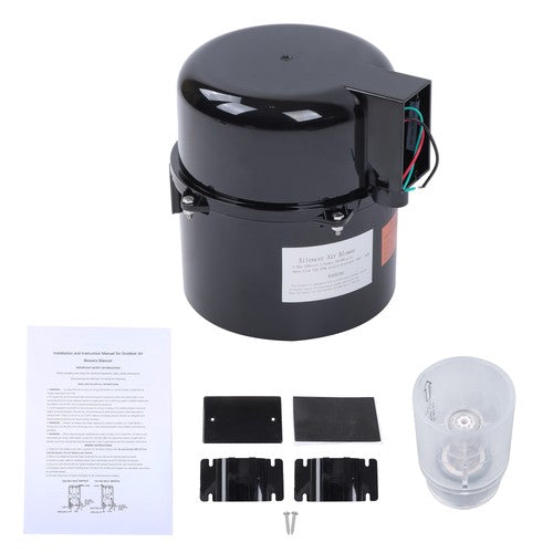 DURAFORCE Air Supply Silencer Pool Spa and Hot Tub Blower 1.5 HP 240V 6315241 6316220F