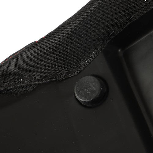 DURAFORCE Red Lattice Stitch Carbon Fiber Gripper Step 2 Up Seat For Touring 2008-2020