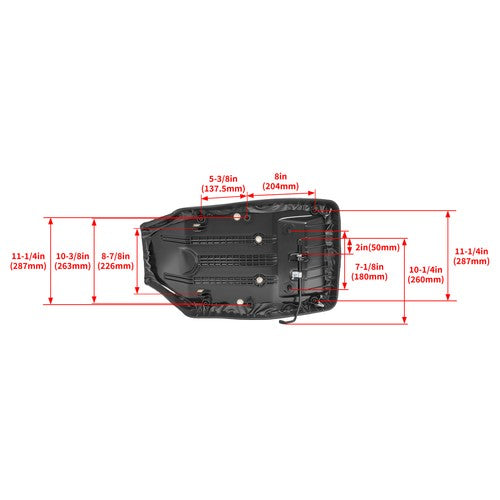 Complete Seat for Honda Foreman 400 FourTrax TRX400FW 1995-2004 77100-HM7-A00ZA