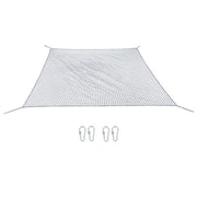 DURAFORCE 10 x 30FT Sports Netting Barrier Baseball Softball Backstop Nets Twisted Knotted