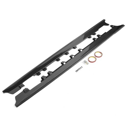 Carbon Fiber Color Side Skirt Rocker Panels For 2020-Up Toyota Supra A90