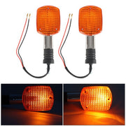 DURAFORCE Front Pair turn signal indicators For Honda V45 VF750C VF700C with stem