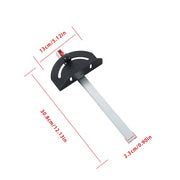 DURAFORCE Miter Gauge N507559 Fits For DWE7491RS DWE7491RS Table Saw Miter Gauge