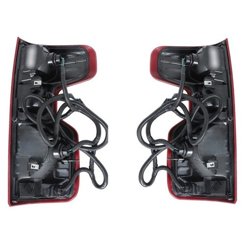 DURAFORCE Left Headlight Halogen For Chevy Silverado 1500 2019-21 Tail Lights Left+Right