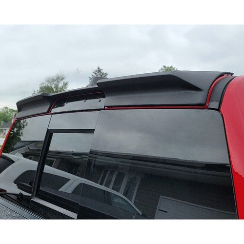 Roof Spoiler Wing for Dodge Ram 1500 Truck Crew Cab 2019 2023 2024 Matte Black