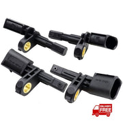 DURAFORCE Set 4 ABS Wheel Speed Sensor For VW Volkswagen Amarok 11-2013 Beetle 2012-2019