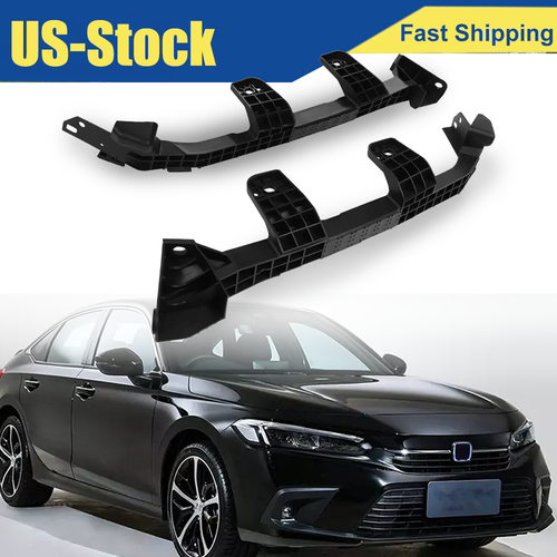 DURAFORCE Left＆Right Side Bracket For 2022 2023 Honda Civic Front Inner Headlight Bracket