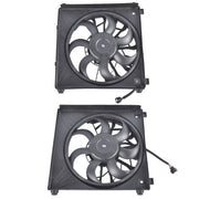 DURAFORCE 2x Engine Radiator Cooling Fan Assembly Left + Right for Tesla Model S 2012-2020