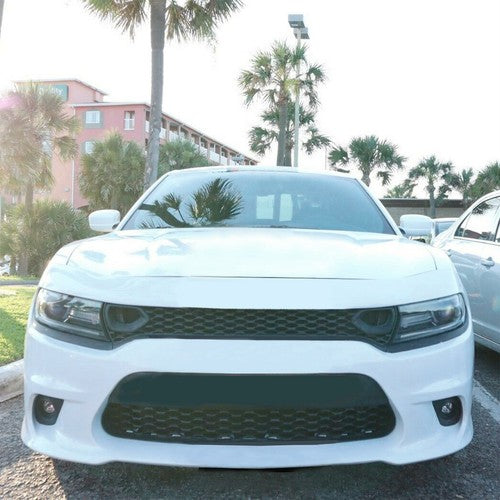 For 2015-23 Dodge Charger RT Scat Pack SRT Style Front Upper Lower Grille Kit