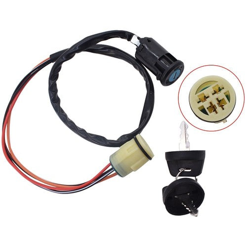 DURAFORCE For Honda Rancher TRX 420 TE TM FM FE FPM FPA FPE FA 2007-14 Ignition Switch Key