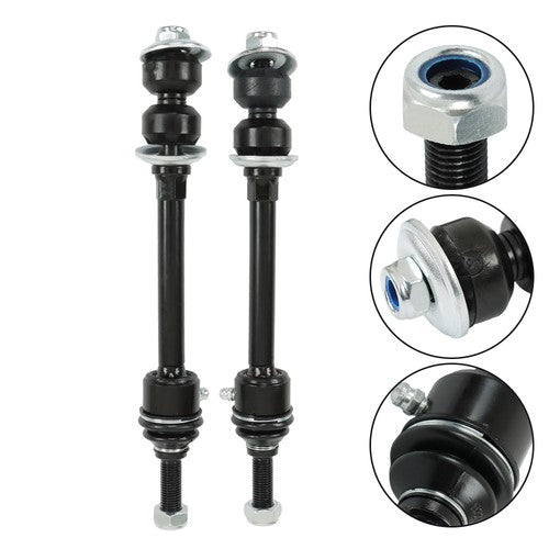 DURAFORCE For Ram 1500 11-12 4.7L/5.7L V8 Upper Control Arms Inner Outer Tierods 10PC 4x4