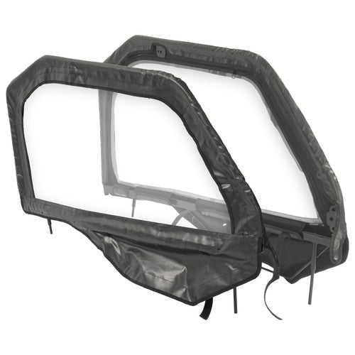 DURAFORCE Soft Doors Window Sailcloth Vinyl for Polaris General 1000 EPS Premium EPS 2016-2022