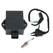 DURAFORCE CDI BOX Ignition Coil and Spark Plug For Polaris Sportsman HAWKEYE 300 2008-2011