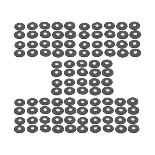 DURAFORCE 100Pack T29 Premium Zirconia Flap Disc Sanding Grinding US 4-1/2"×7/8'' 40 Grit