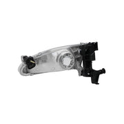 DURAFORCE Chrome Headlights Driver Side LH for 1998-2000 for Toyota Corolla 1.8L