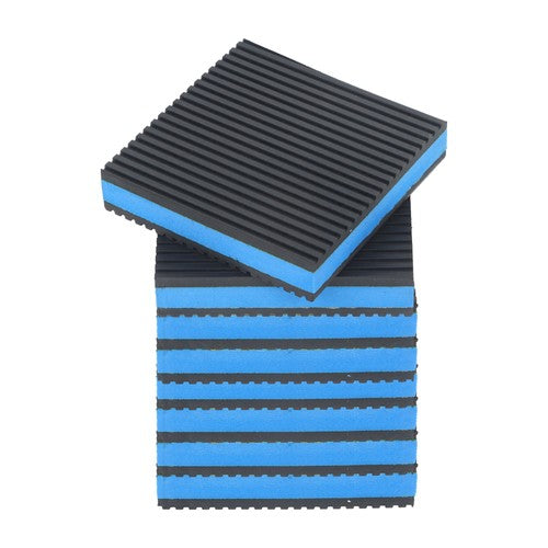 DURAFORCE Heavy Duty 4"x4"x7/8" Anti Vibration Mats 8 Pack with EVA Layer