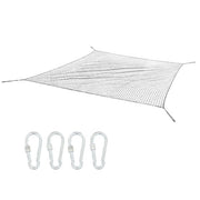DURAFORCE Sports Net,Sports Netting Barrier 15x30FT Baseball Softball Backstop Nets