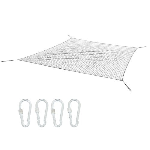 DURAFORCE Sports Net,Sports Netting Barrier 15x30FT Baseball Softball Backstop Nets
