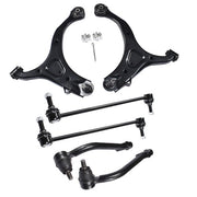 DURAFORCE Control Arms with Ball Joint Tie Rods K621685 Fit For Hyundai Santa Fe 2007-2012